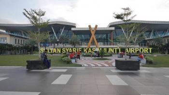 Penerbangan Bandara SSK II Pekanbaru tetap Normal